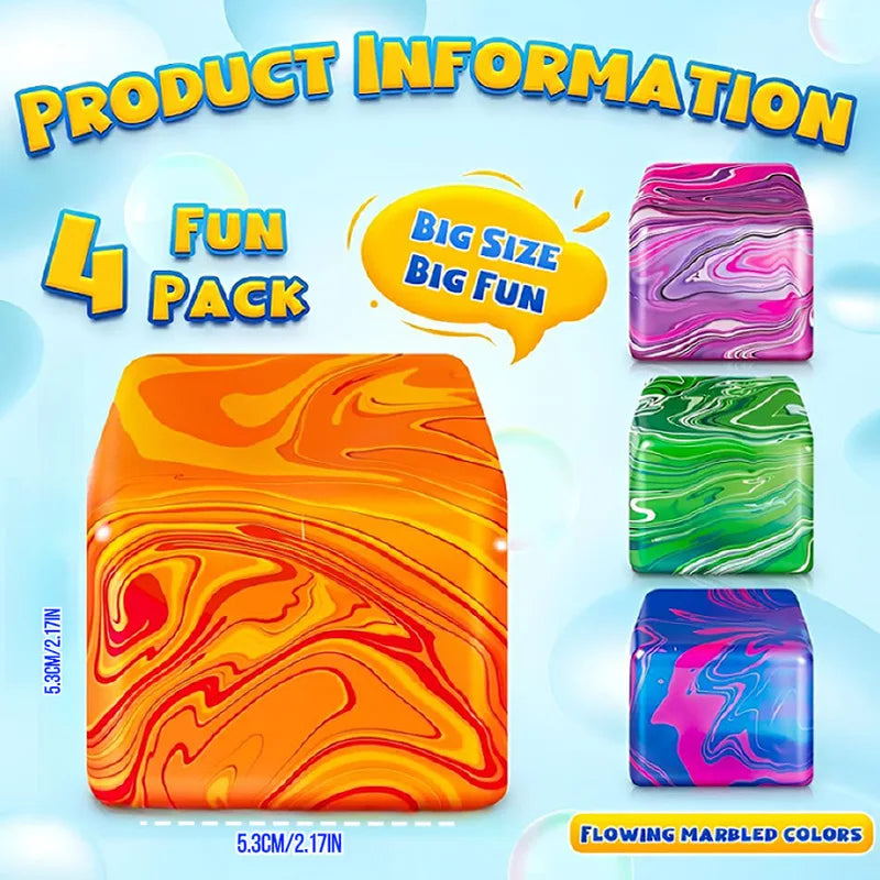 Ice Cube Squishy | Blind Box Stress Relief Toy