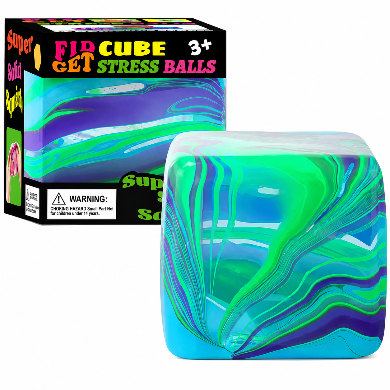 Ice Cube Squishy | Blind Box Stress Relief Toy