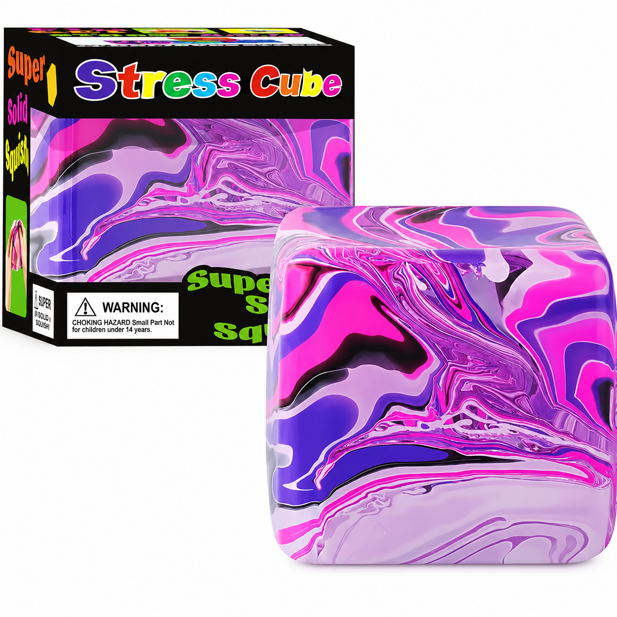 Ice Cube Squishy | Blind Box Stress Relief Toy